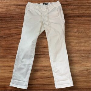 Torrid Pants Women 0R White Weekend Boyfriend Straight Super Soft Strings (849